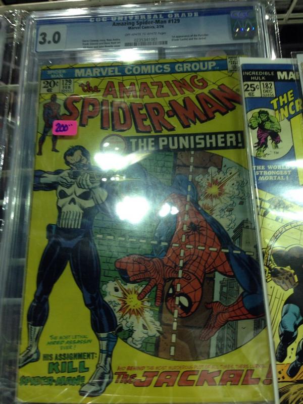 ComicsWatcher's tweet image. Amazing Spider-Man #129 CGC 3.0 @StocktonCon
