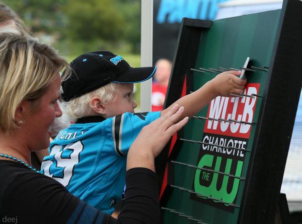 WCCBDigital's tweet photo. #Panthers Lair Pre-Game ft. The #CWStreetTeam! #PHOTOS http://t.co/zb2H5l0L0m #BUFvsCAR #WCCBCATS http://t.co/SkC7qp4u6y