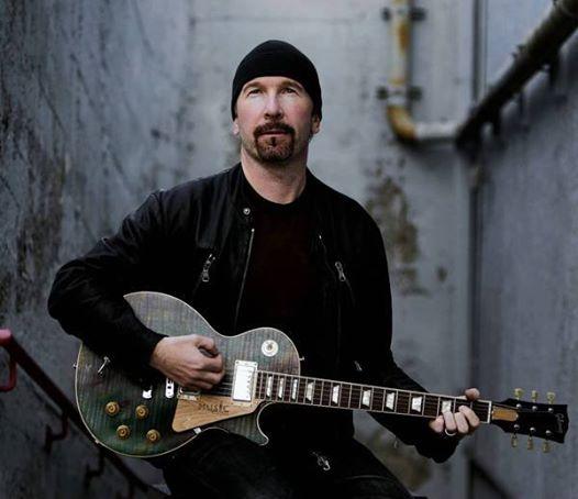 Belated Happy Birthday greetings to the Edge from 53 more reasons to like U2! 