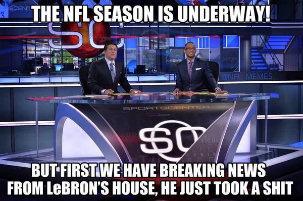 Meanwhile on SportsCenter...