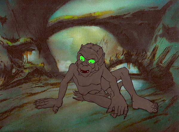 lord of the rings 1977 gollum lord of the rings 1977 gollum