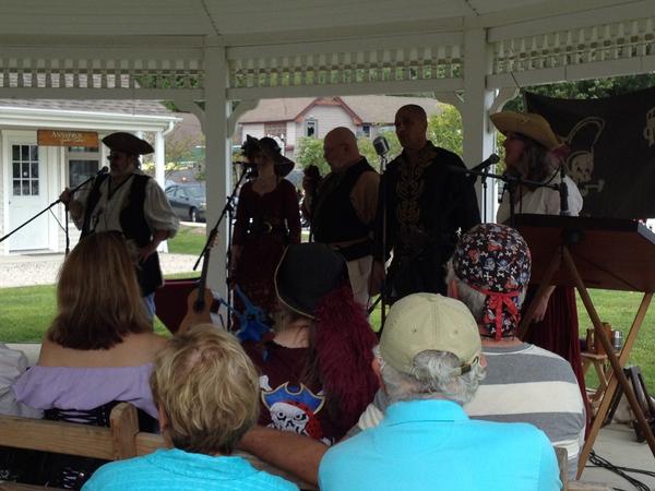 rh_pirates's tweet photo. The legendary Pyrates Royale at the Gazebo #rockhallpirates http://t.co/5j8Jp5d6Ms