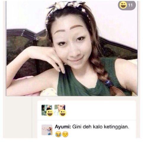 Iki lak umik.wkwkkw "<a href="/hasbyacil/">Kunam Berdasi</a>: Ya gini ini kalo gak bersyukur sama ciptaan tuhan "
