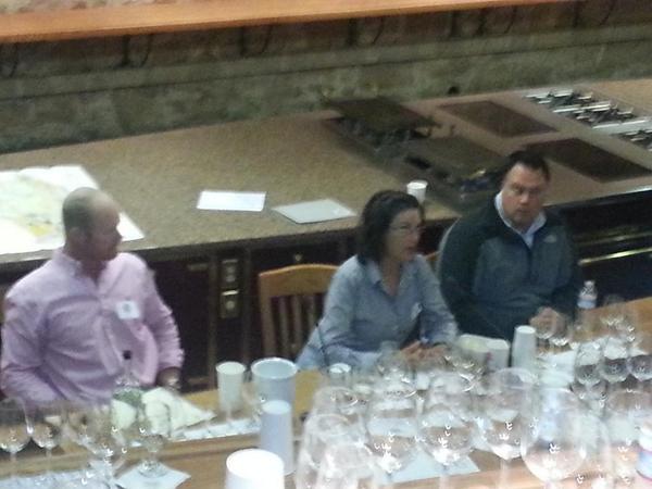 NapaWineLibrary's tweet photo. Julie Johnson, Winemaker and owner of Tres Sabores talking about unique terroir of her vineyard. http://t.co/EbNbWb9w3q