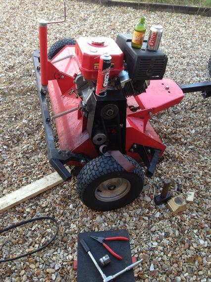 Two7Five's tweet image. Number 22 on the manly list if weekend activities: Repair of agricultural machinery #BoysNight #FieldRepairs