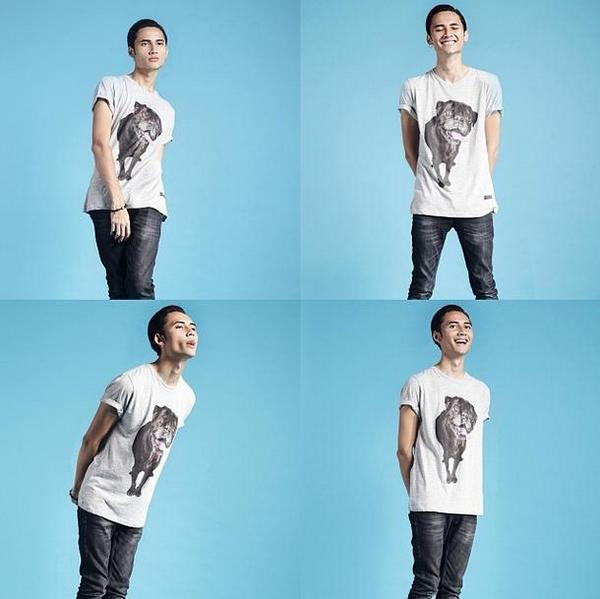 Our model is wearing "Starve Dog" for our lookbook. Get this only for Rp.150k