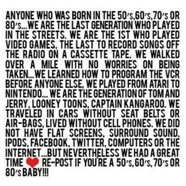 Ilovenostalgia's tweet photo. Retweet if you agree...... 
http://t.co/TLSYwdC5YG