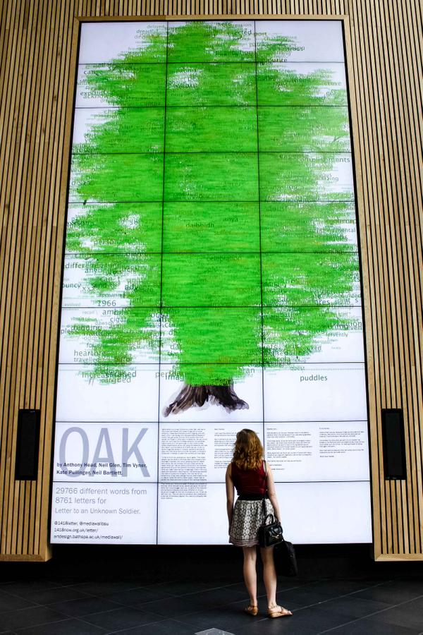 The Editorial Team went to see 'OAK' <a href="/BathSpaUni/">Bath Spa University</a>.  OAK info here: buff.ly/1nBReAC #UnknownSoldier #WW1