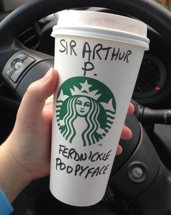 Starbucks chicks were super fun and helpful!! I told them they'd make great GISHers. #GISHWHES