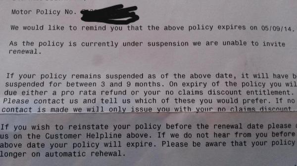 Katie_Helene's tweet photo. @DirectLine_UK #lies #refusingmyrefund after 5 months paying to insure a car I dont have http://t.co/27ct00cOoO