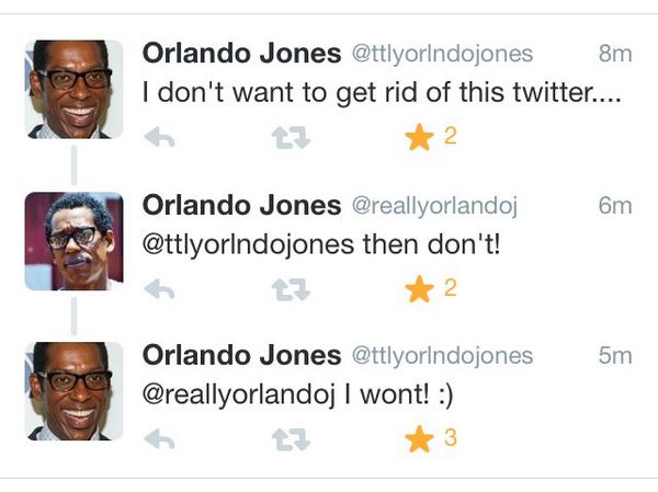 The most accurate/concise convo I've seen about the #orlandocalypse ending #GISHWHES <a href="/ttlyorlndojones/">Orlando Jones</a> <a href="/reallyorlandoj/">N O  L U T E F I S K</a>