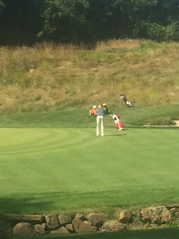 Playoff, spectators included...