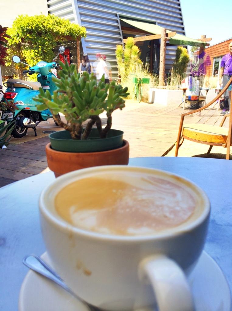 Latte at Vitaly Cafe