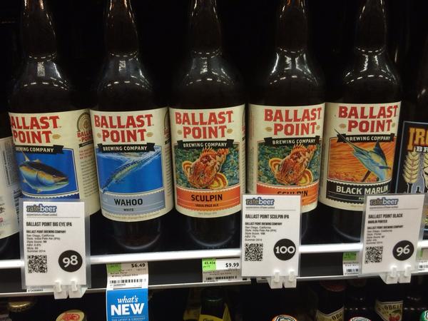 A nice selection of highly rated <a href="/BPbrewing/">Peter Jenkins</a> CA beers <a href="/WholeFoods/">Whole Foods Market</a> on  Maui.  #hopsinparadise