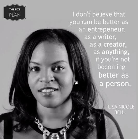 awkwardblkgrl's tweet photo. Learn more about @LisaNicoleBell's #BIZZPlan, here: https://t.co/w1fElmAMcb #TheBIZZPlan http://t.co/d10V4LCMJa