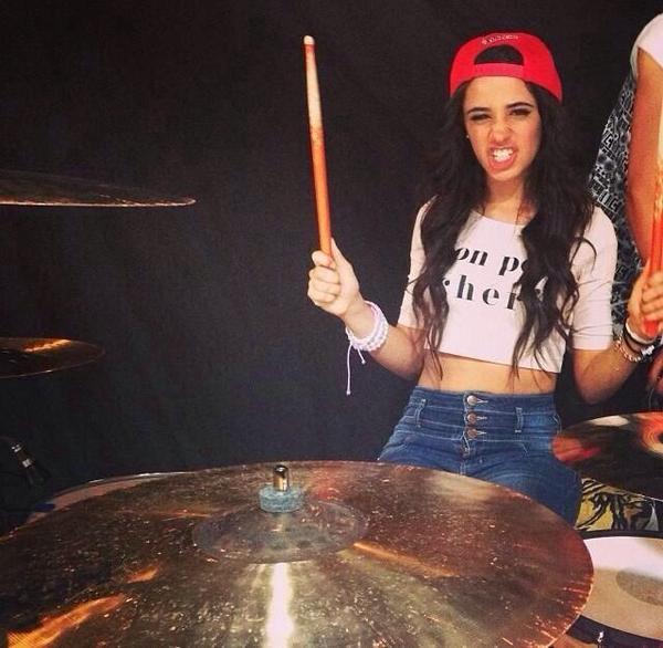 I'm pursuing my dreams of becoming the next big drummer 💁