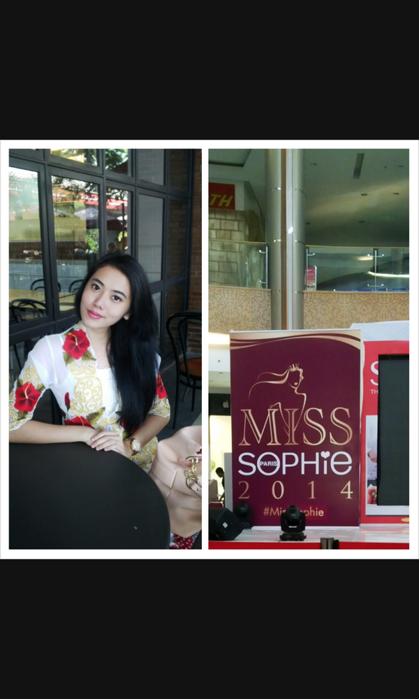 deasalsa_'s tweet photo. My noon activity, judging the event of "Miss Sophie Paris 2014" http://t.co/zxPVF1tZbg
