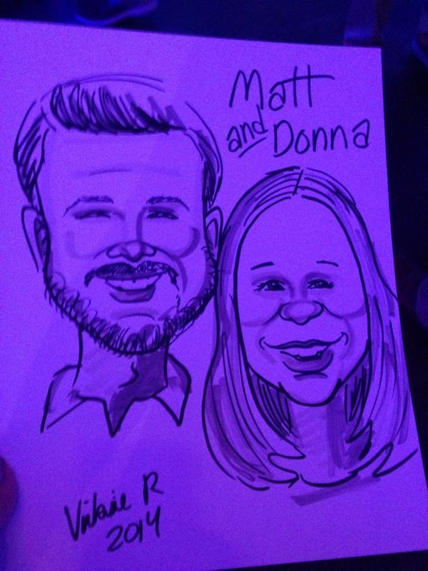 mrsdevblock's tweet image. Our caricature @fusionalliance #fusion20yrs