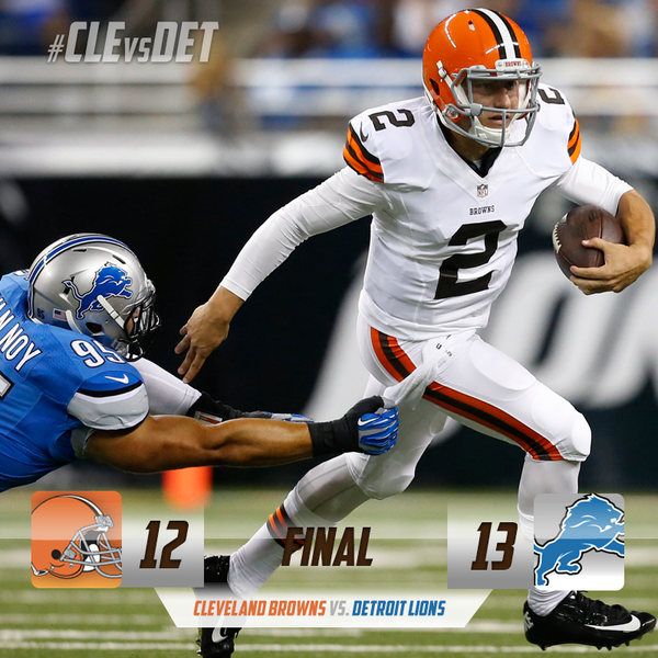current browns score current browns score
