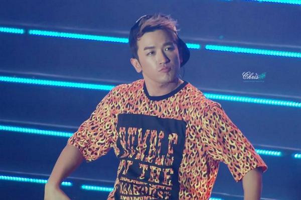 ThankYouShinhwa's tweet image. Pouting Minu how cute! &amp;gt;&amp;lt;
#이민우 #MSTEP Shanghai 
(cr.on pic)