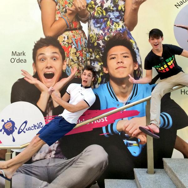 itsbrandonho's tweet photo. Mark and I will be at Centre Court, Pavilion from 6-8 pm tonight! 😄 Drop by to say hi! 😉 #kfest2014 http://t.co/IjB5iBmkgy