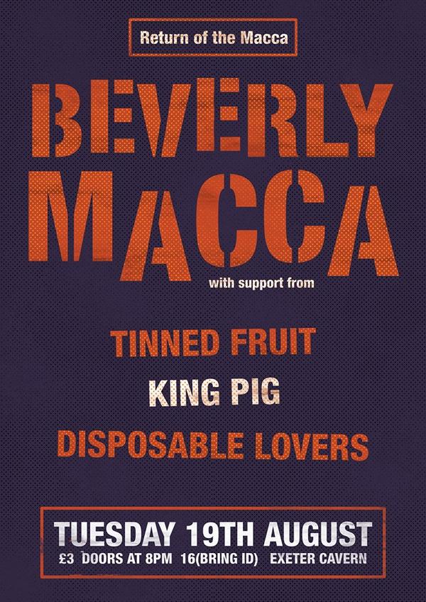 9 days until this show. At <a href="/ExeterCavern/">Cavern</a>.