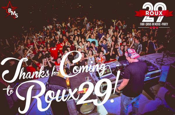 BMSRoux29's tweet photo. The Roux 29 Central Committee would like to thank everyone who came to #BMSRoux29! #TheRoadContinues http://t.co/Lv1yOe8BM8