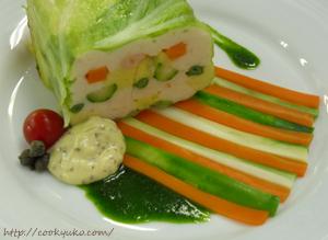 Cookyuko Sur Twitter 白身魚で作ったムーステリーヌレシピ 野菜たっぷり色彩豊かなフランス料理 コース料理の前菜などに最適です Cookyuko フランス料理 料理 レシピ Http T Co 375xm15l2i Http T Co Uyn9tndcy3