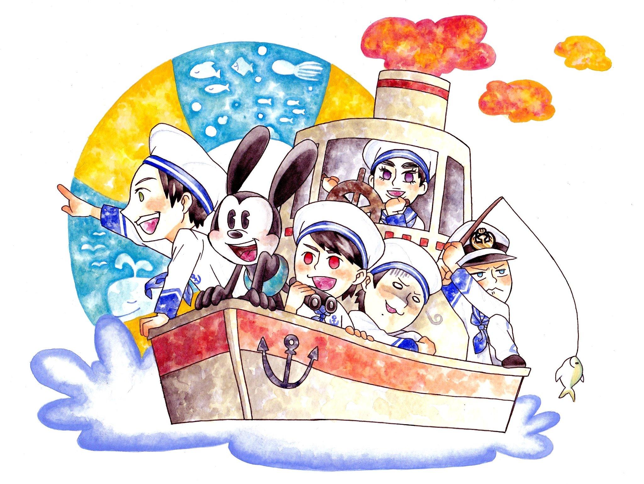 へいや イラスト Disney 嵐 冒険と想像の港町へ Http T Co 3jgv5pq3ta Twitter
