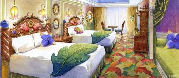シンデレラ城のカモ ディズニーランドホテルに新しい客室が登場 ディズニーの世界観溢れる4部屋です ティンカーベル 不思議の国 美女と野獣 シンデレラと来てアリエルのアンダーザシーが無いのがちょっと残念ですが まだまだ登場予定はあるのかな W