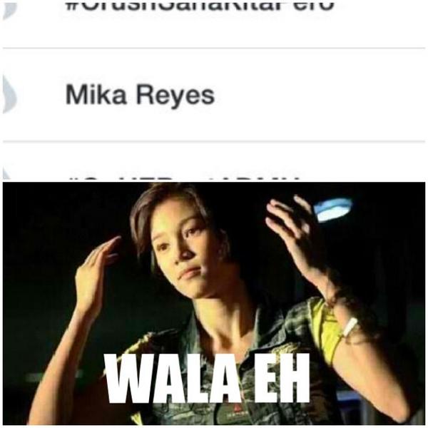 yeyefanaticss's tweet photo. Mika Reyes just came to watch her boyfriend then suddenly... http://t.co/TKx98AQb5Z