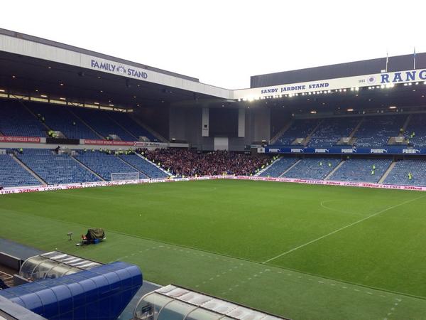 JamTarts's tweet photo. A wee maroon corner of Ibrox… http://t.co/MuVbsGvwVD