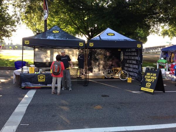 project529's tweet photo. Hey PDX! We're all set up, come check us out at the #bridgepedal finish line! http://t.co/XZdM2vDFgL