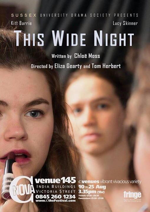 sudsofficial's tweet photo. If you're at #edfringe2014 please go and support the @This_Wide_Night group on their opening day! http://t.co/NJZjIU1tXu