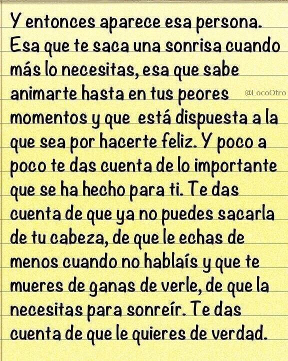 LocoOtro's tweet photo. Esa persona especial http://t.co/epYqHjDJZb