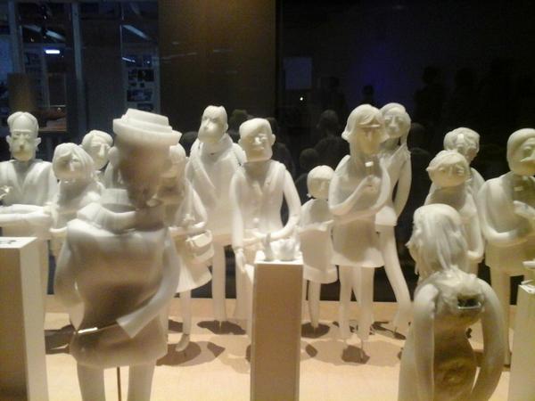 BarbaraPtitPois's tweet photo. Coup de coeur à l'expo #MotionFactory @gaitelyrique pour Mikey Please et ses personnages en mousse sculptée http://t.co/SyZMR2zAtJ