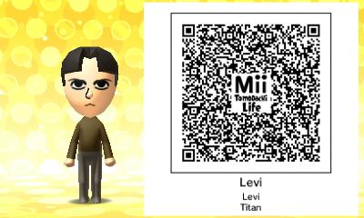 TomodachiQRcode's tweet image. LEEVII #TomodachiLife #3DS