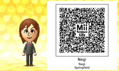 TomodachiQRcode's tweet image. negi sensei ... Negima #TomodachiLife #3DS