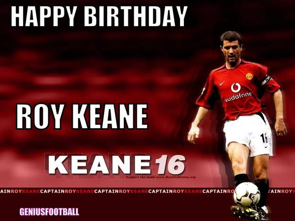 FootballFunnnys's tweet photo. Happy birthday Roy Keane http://t.co/ebfBBbyUVH