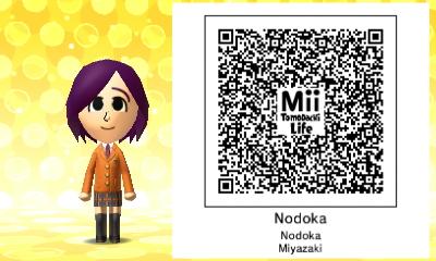 TomodachiQRcode's tweet image. Nodoka Negima #TomodachiLife #3DS