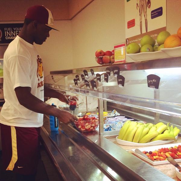 FSU_Fuel's tweet image. Freshman @Mavin_88 is fueling right this morning. #learningbyexample