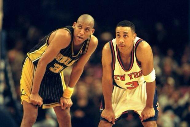 The Reggie Miller beef was real...Happy Birthday to "The Headbutter" John Starks!   
