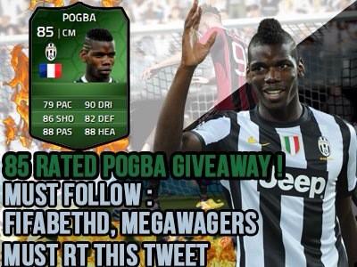 LiamCockerham_'s tweet image. Imotm Pogba giveaway 
Must follow @MegaWagers 
And @FifaBetHD 
Winner at 100rts