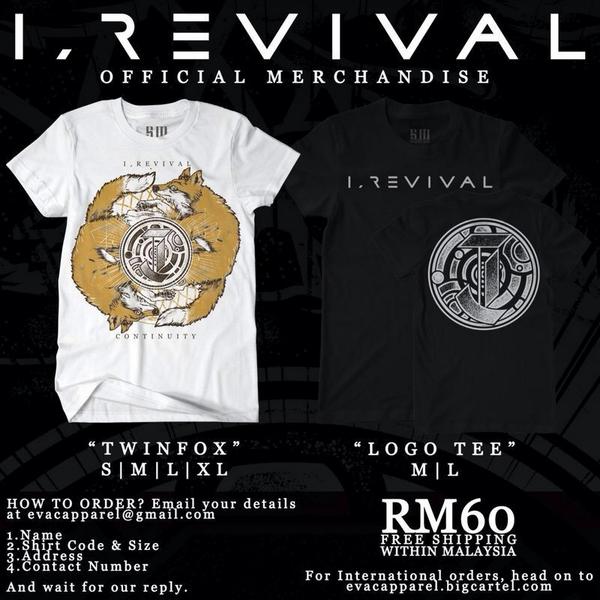 NEW MERCH 'TWIN FOX' OUT NOW! 
IT WILL ALSO BE AVAILABLE AT #ISSUESinKL14