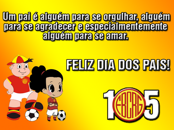 FCRiograndense's tweet photo. Feliz dia dos pais, em especial para os torcedores teimosos!

#FelizdiadosPais #105anosdeteimosia http://t.co/6hKskbeNCs