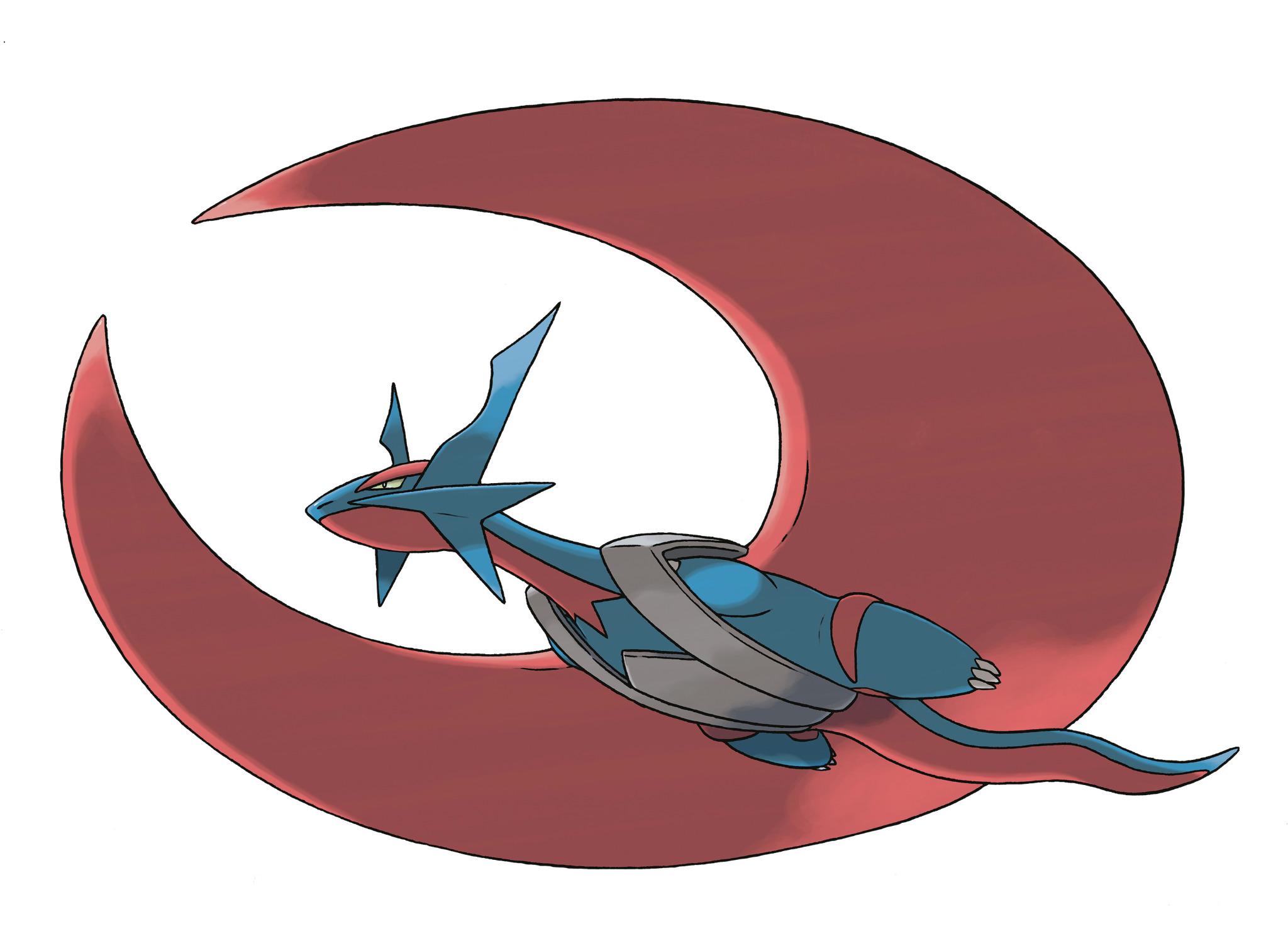 29. Serebii Picture: Official artwork of Mega Salamence. serebii.net/index2...