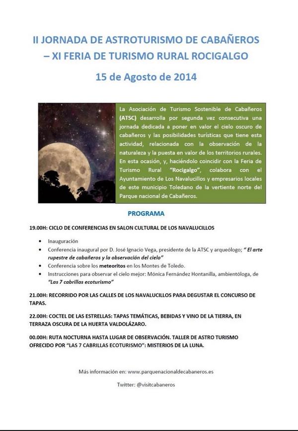 Mañana visito <a href="/visitnavalucill/">Navalucillos Turismo</a> y a mis amigos de <a href="/CRRValdolzaro/">CRR Valdolázaro</a> y <a href="/valledelchorro/">C.R.Valle del Chorro</a> para preparar II jornada <a href="/anibalclm/">Aníbal</a>