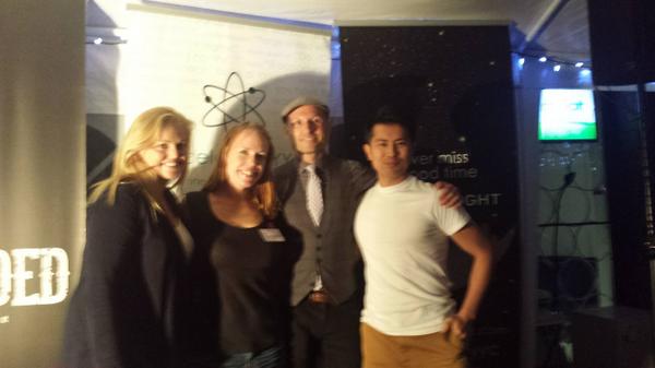 SavannahDurkee's tweet photo. BEST volunteers this week. Big love for ppl who make these things happen!  @AcceleratorYYC @calgaryfringe @notimprov http://t.co/RtnO0k0ypI