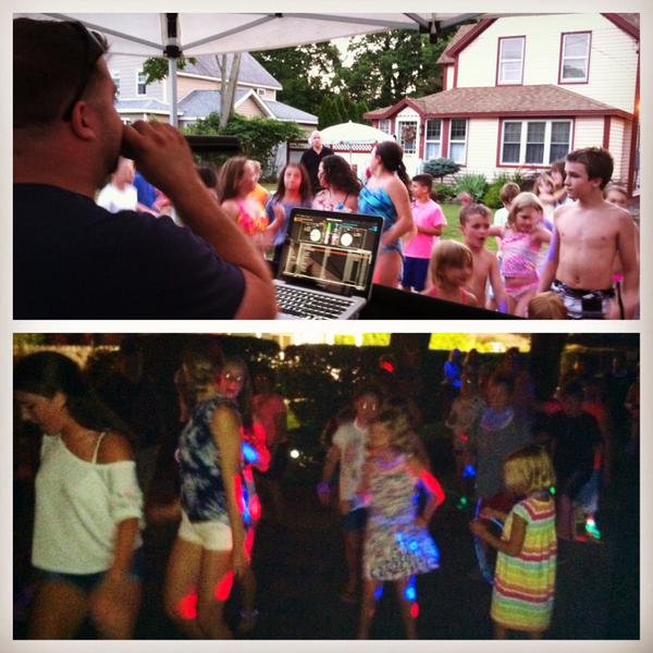 eclipsenydj's tweet photo. Yesterday #EclipseEntertainment had Overton Ave #rockin from sun up 2 sun down! Thanks for having us! #epicblockparty http://t.co/fQuaqvi4gt