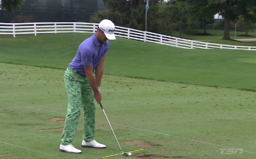 PGAAmateurGolf's tweet photo. This is Billy Horschel's outfit for Sunday's #PGAChamp. Sunglasses recommended.
http://t.co/UoZMkYCoM1 http://t.co/RhlgAte2T0